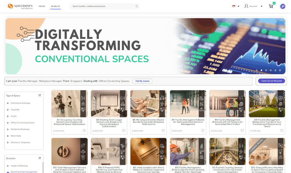 Spaceworx Composable Marketplace For Smart Workplace Solutions